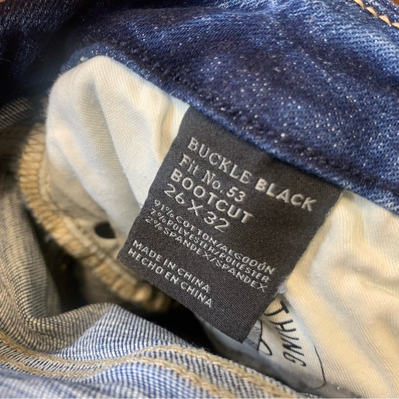 Buckle Bootcut Jeans - Picture 3 of 4